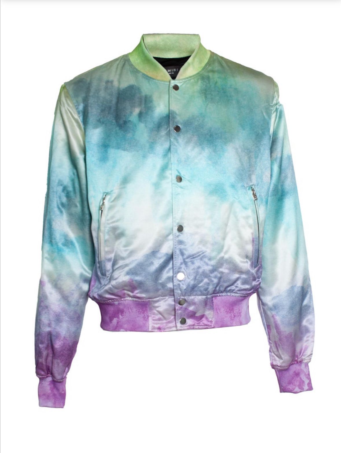 Amiri Tie Dye Bomber Jacket- Multi-Color