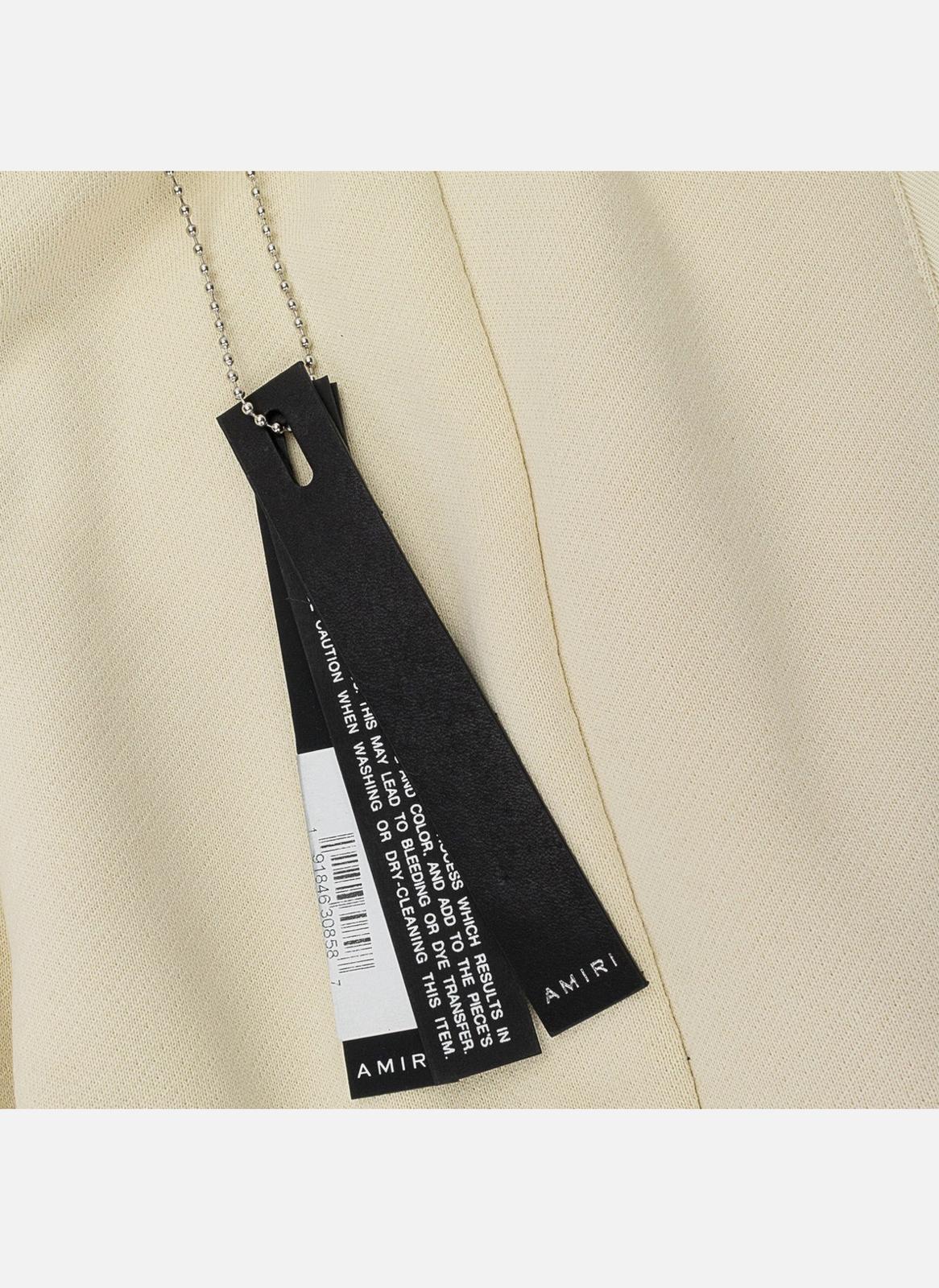 Amiri TAILORED BAGGY PANTS- Alabaster