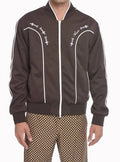 Amiri Sheen Track Jacket- Brown