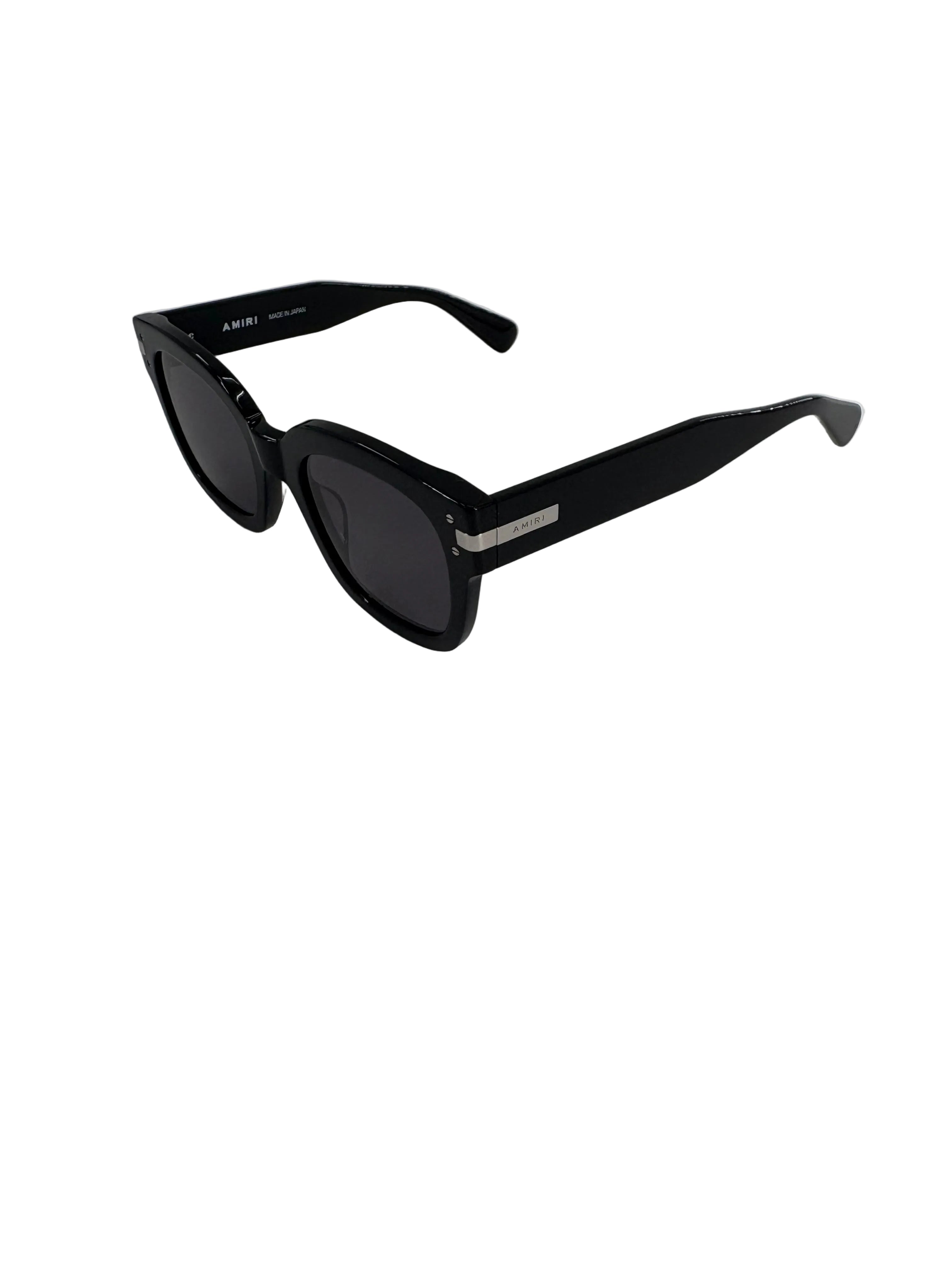 Amiri Classic Logo Sunglasses- Black / Grey