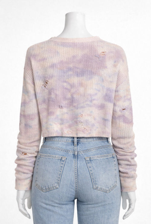 Amiri Tie Dye Love Sweater- Multi-Color