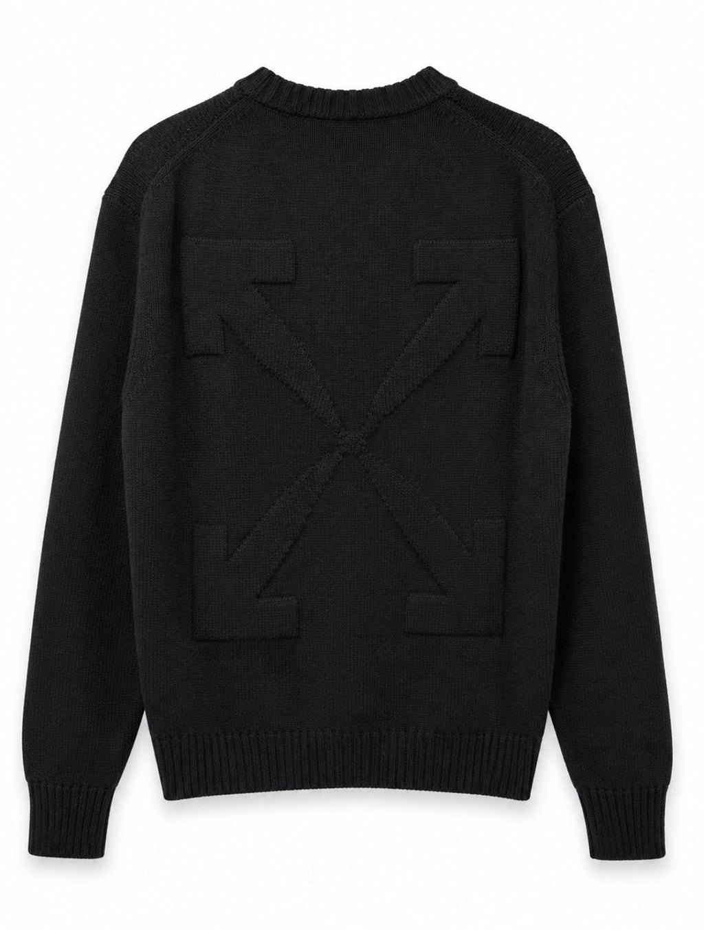 Off-White Men's Graphic Sweatshirt in Black – Size XL