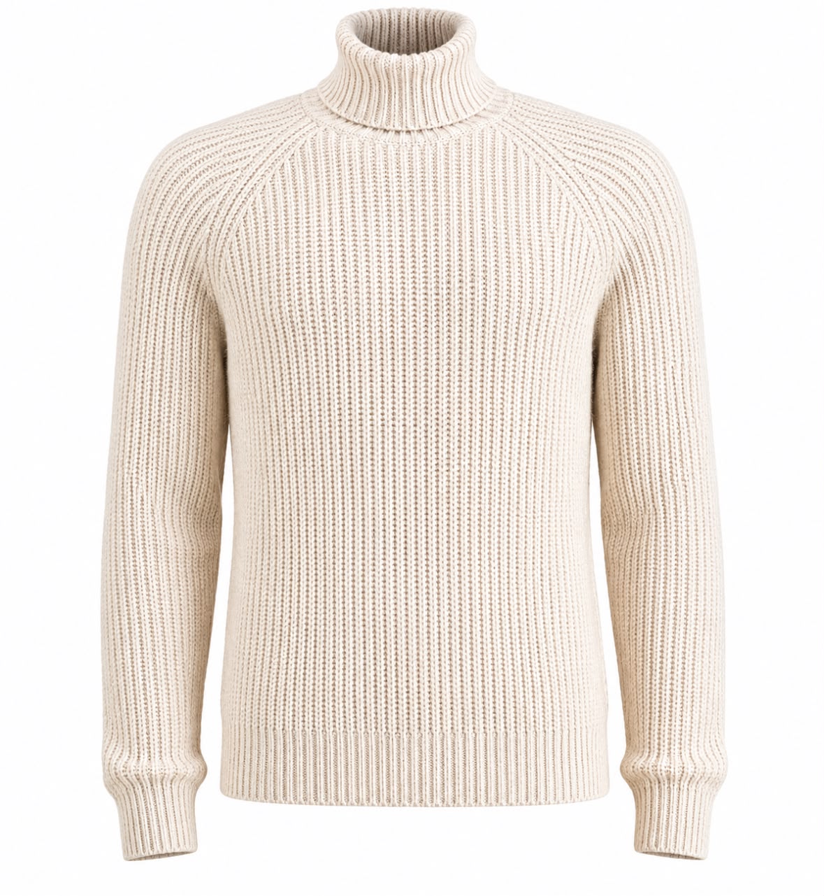 BOSS Men's Signature Knit Sweater in Beige – Size XL