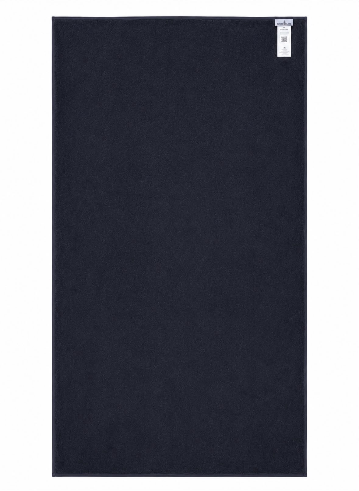 Stone Island Marine Blue Compass Logo Beach Towel