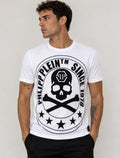 Philipp Plein Men's Graphic T-Shirt in White – Size L