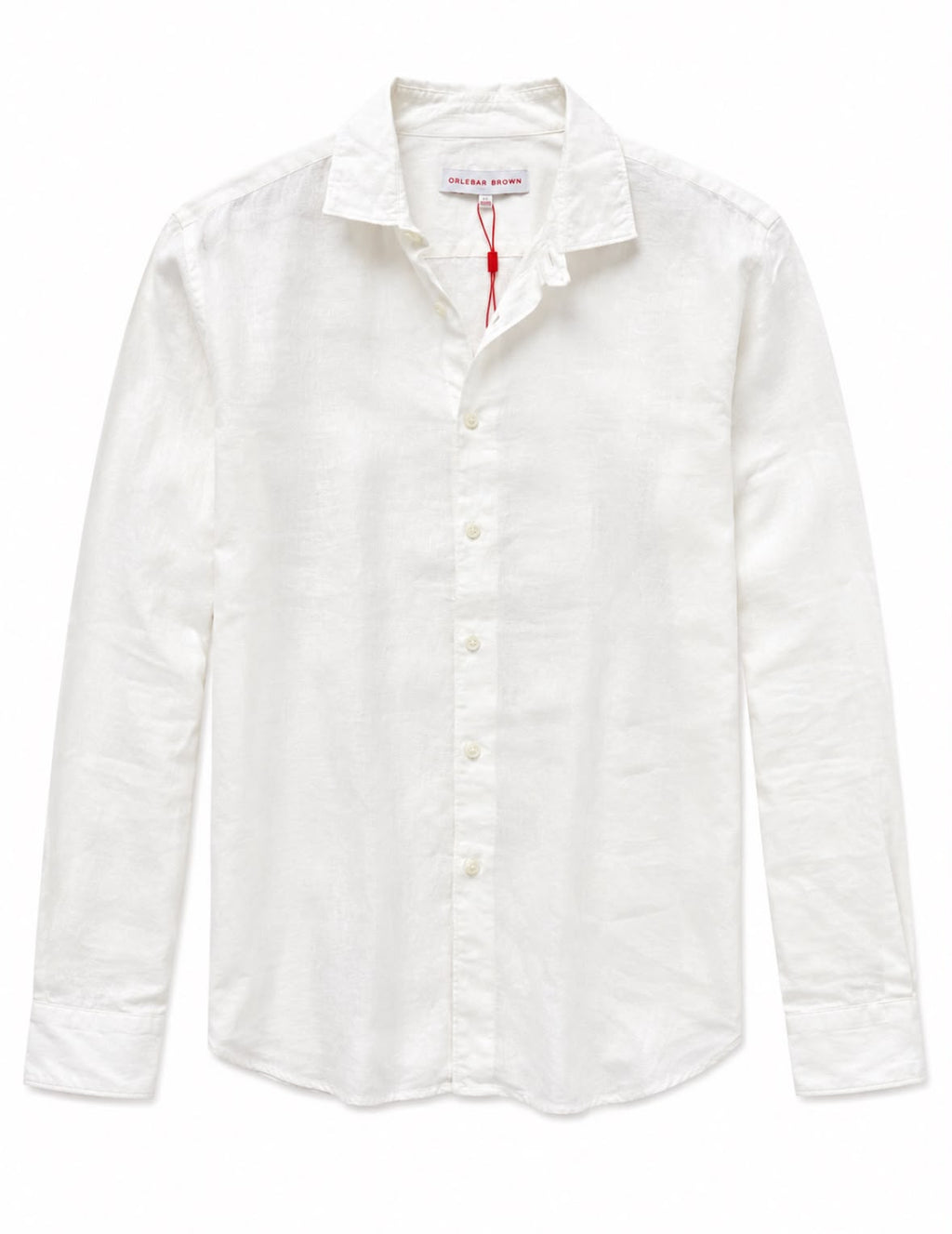 Orlebar Brown Men's Tailored Shirt in White – Size L
