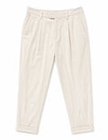 Zegna Men's Tailored Trousers in Off-White – Size 46
