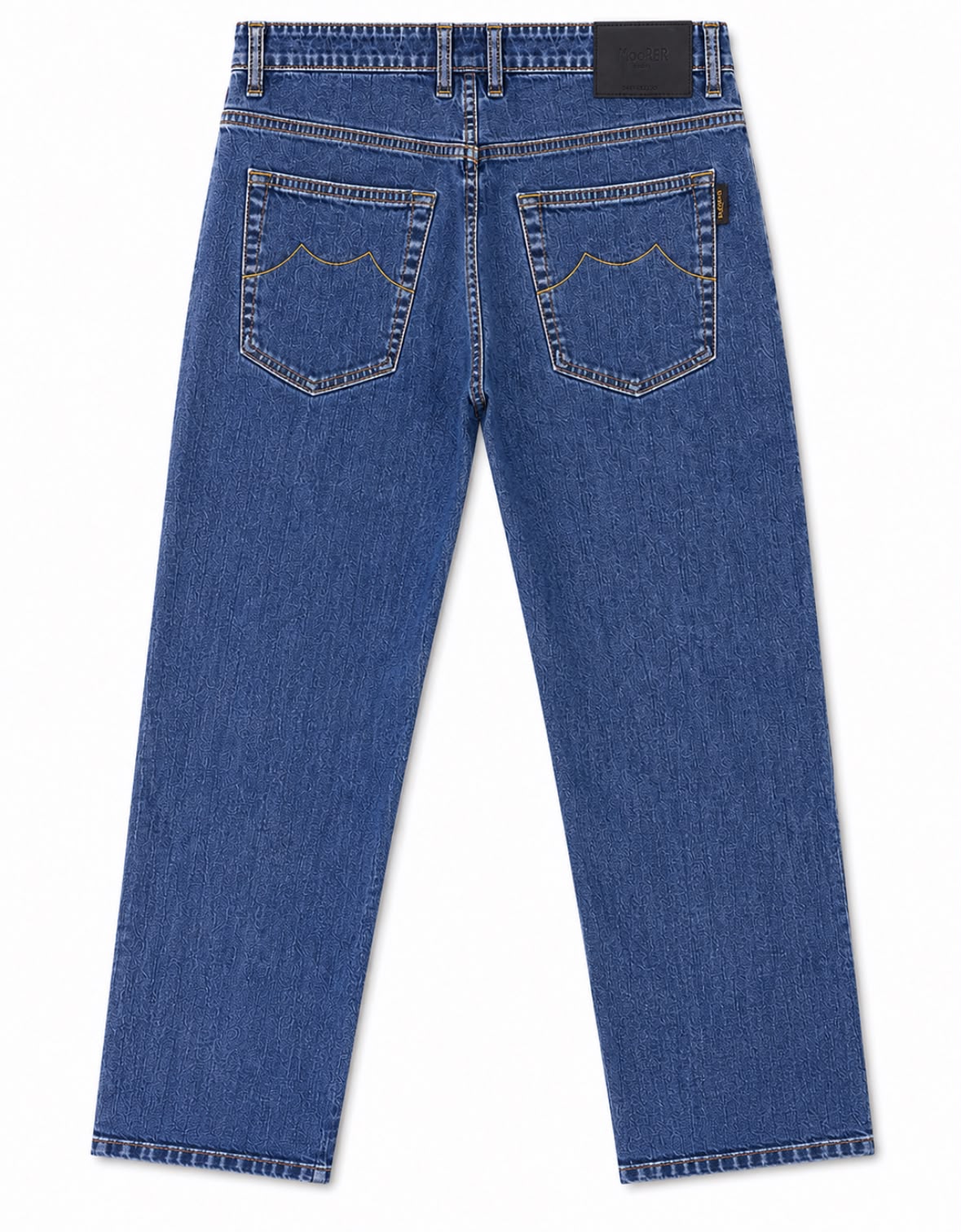 Moorer Pavel 998 Wash Cotton Denim Jeans Size 35