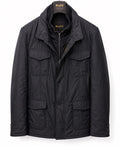 MooRER Famas Polyester Black Coat Size 56/46