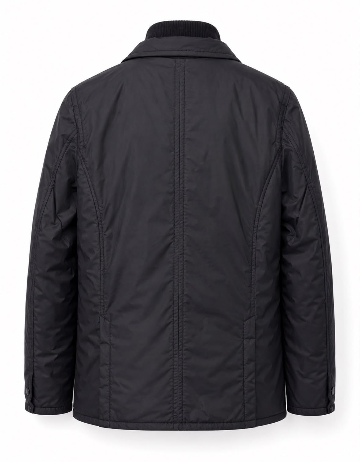 MooRER Famas Polyester Black Coat Size 56/46