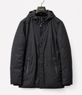 MooRER Acqua Flaviano Navy Down Filled Trenchcoat Size 48/38