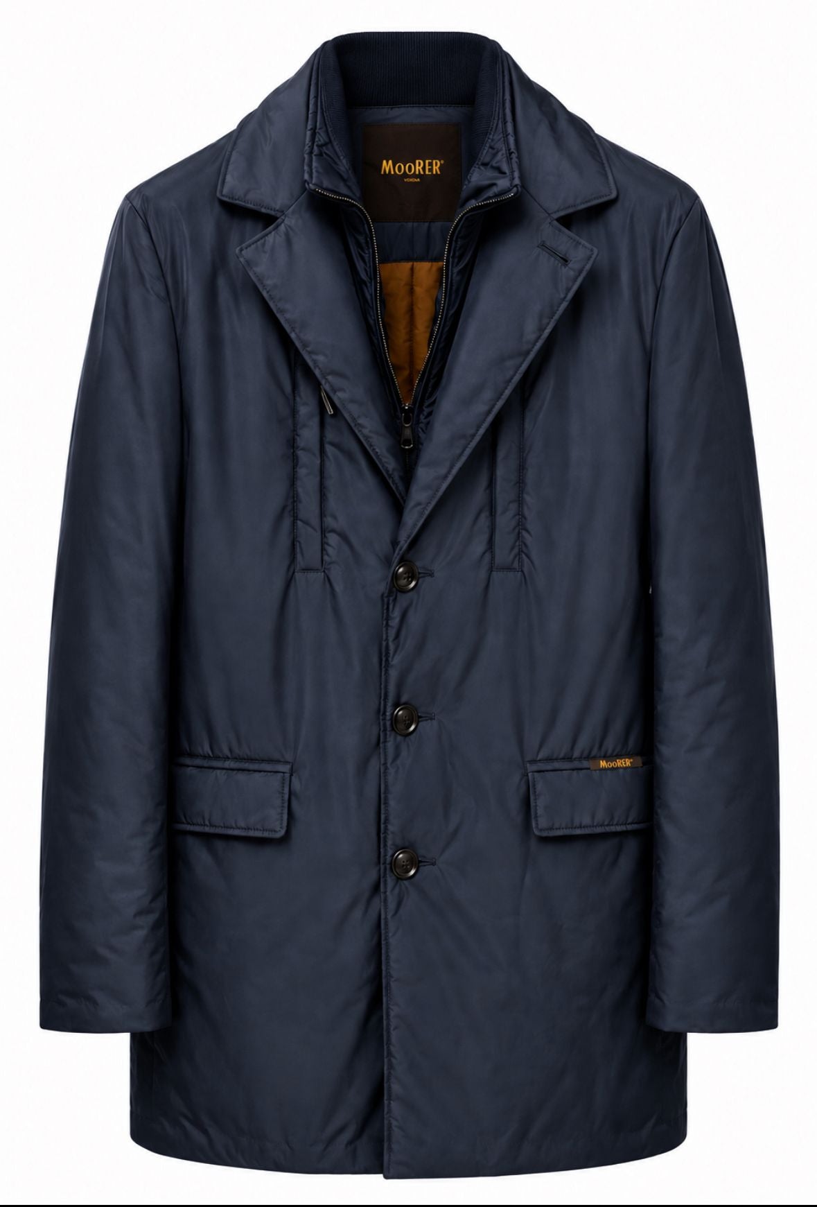 mooRER Navy Feyem Downcoat size 50/40