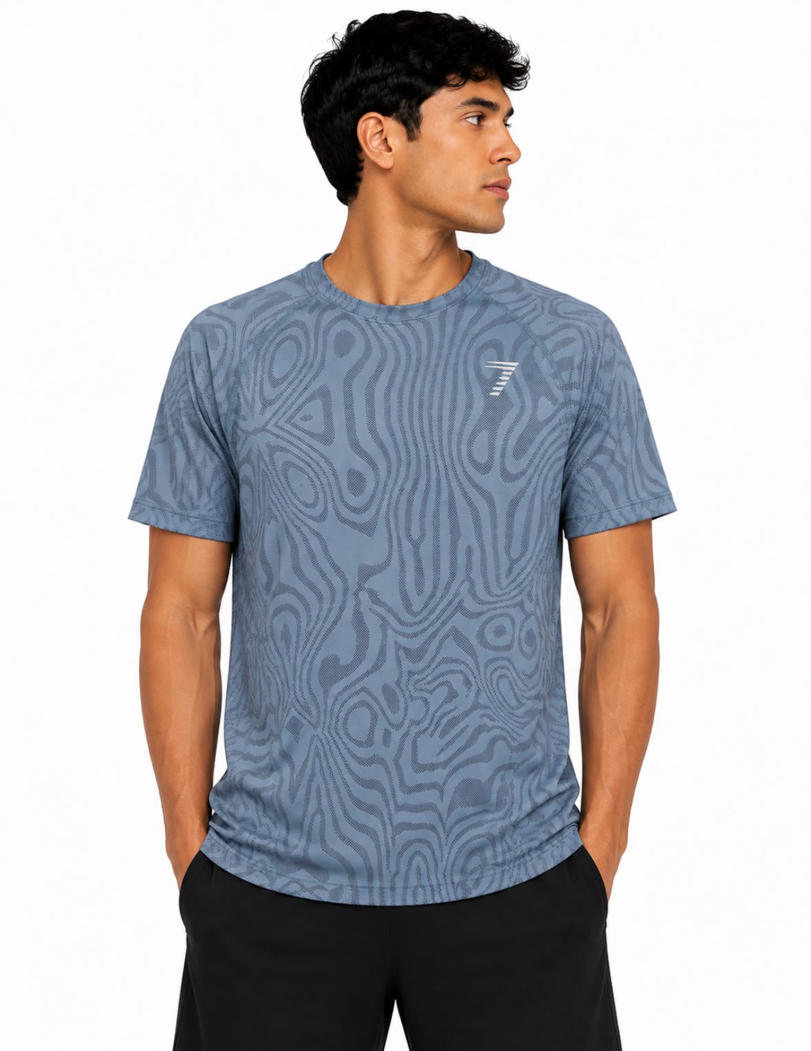 Emporio Armani EA7 Blue T Shirt