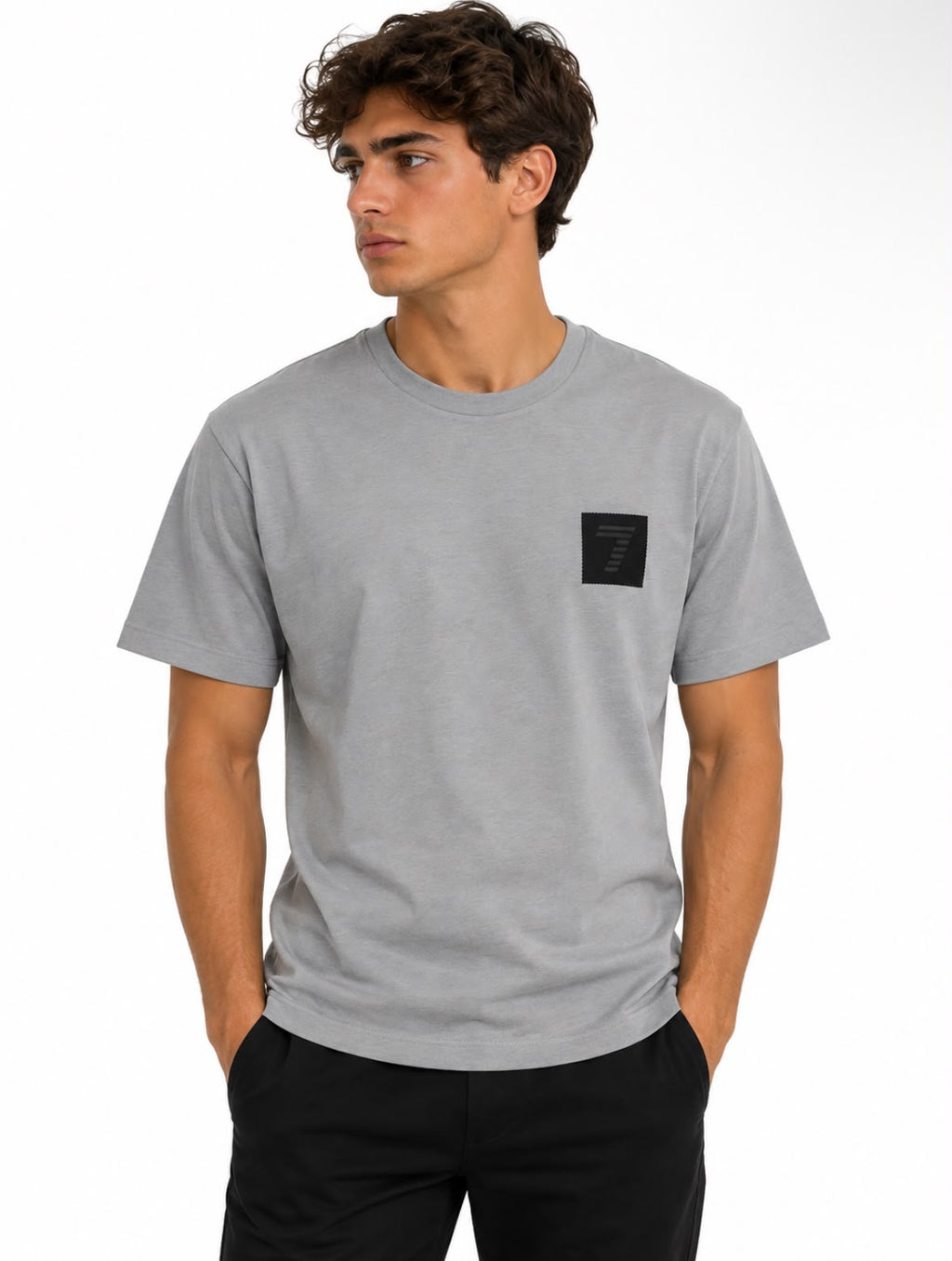 Emporio Armani EA7 Gray T Shirt