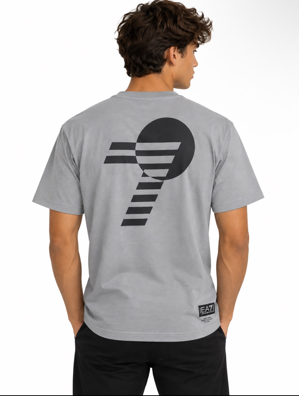 Emporio Armani EA7 Gray T Shirt