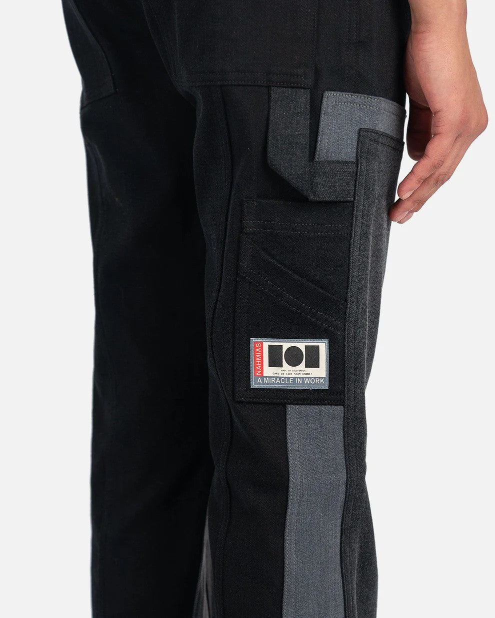 Nahmias Carpenter Pants in Black Denim