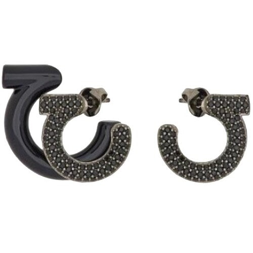 Salvatore Ferragamo Women's Gancini Logo Earrings