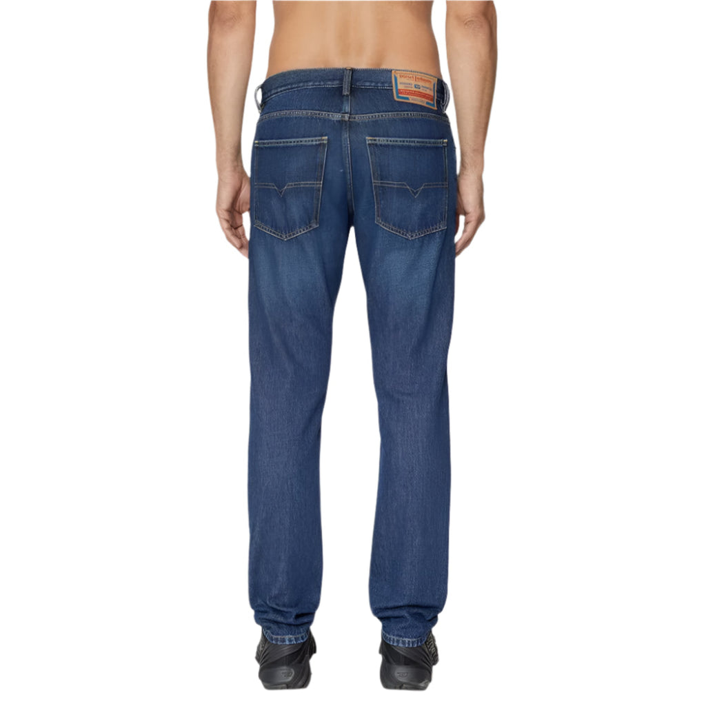Diesel D-Sark Dark Blue Straight Fit Denim Jeans