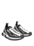 Dolce & Gabbana Sorrento Melt Graffiti Sneakers - Black