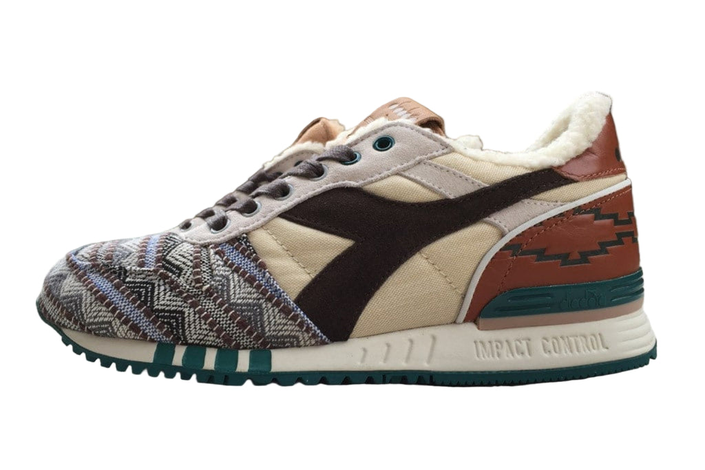 Extra Butter X Diadora Titan Western Moon Gray Sneakers