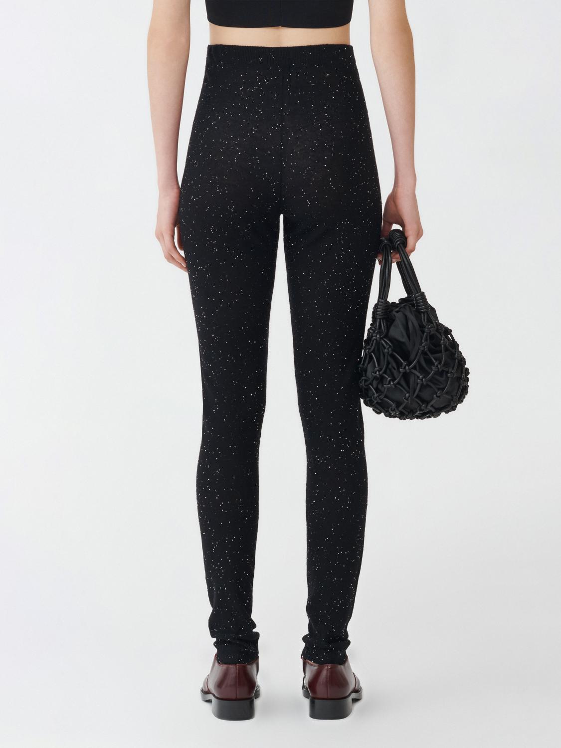 Fabiana Filippi Knit Leggings - Black