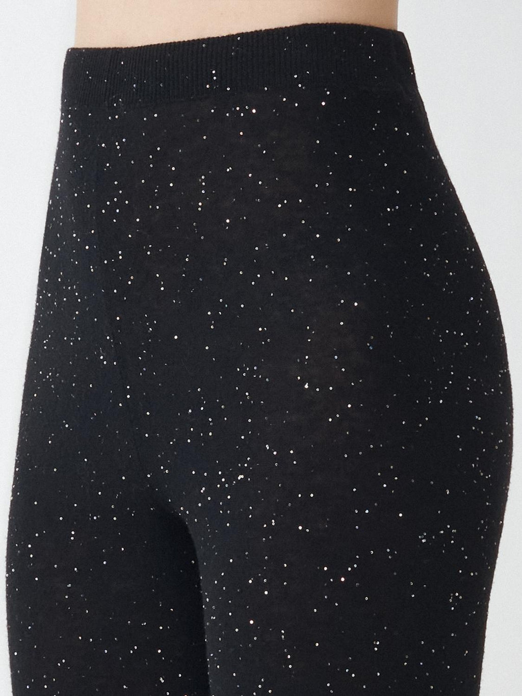 Fabiana Filippi Knit Leggings - Black