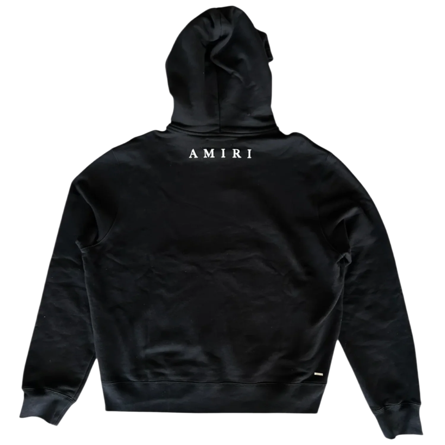 Amiri Micro MA Bar Hoodie - Black