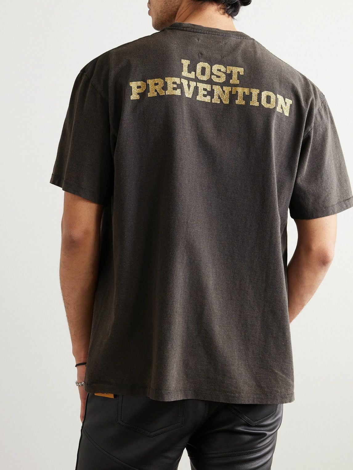 Gallery Dept Lost T-Shirt in Faded Black