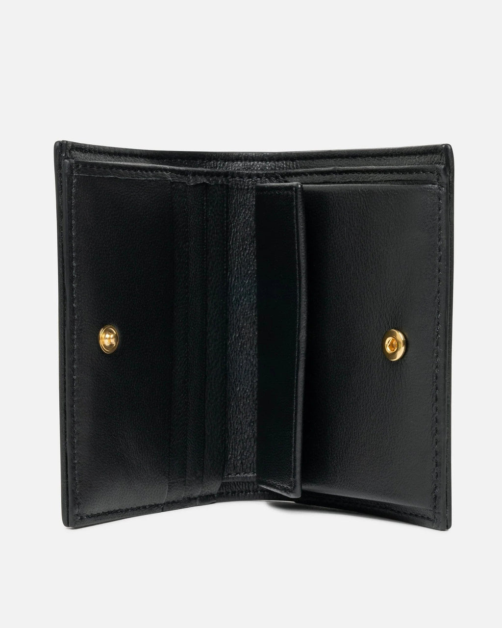 Marni Prisma Billfold Leather Wallet - Black