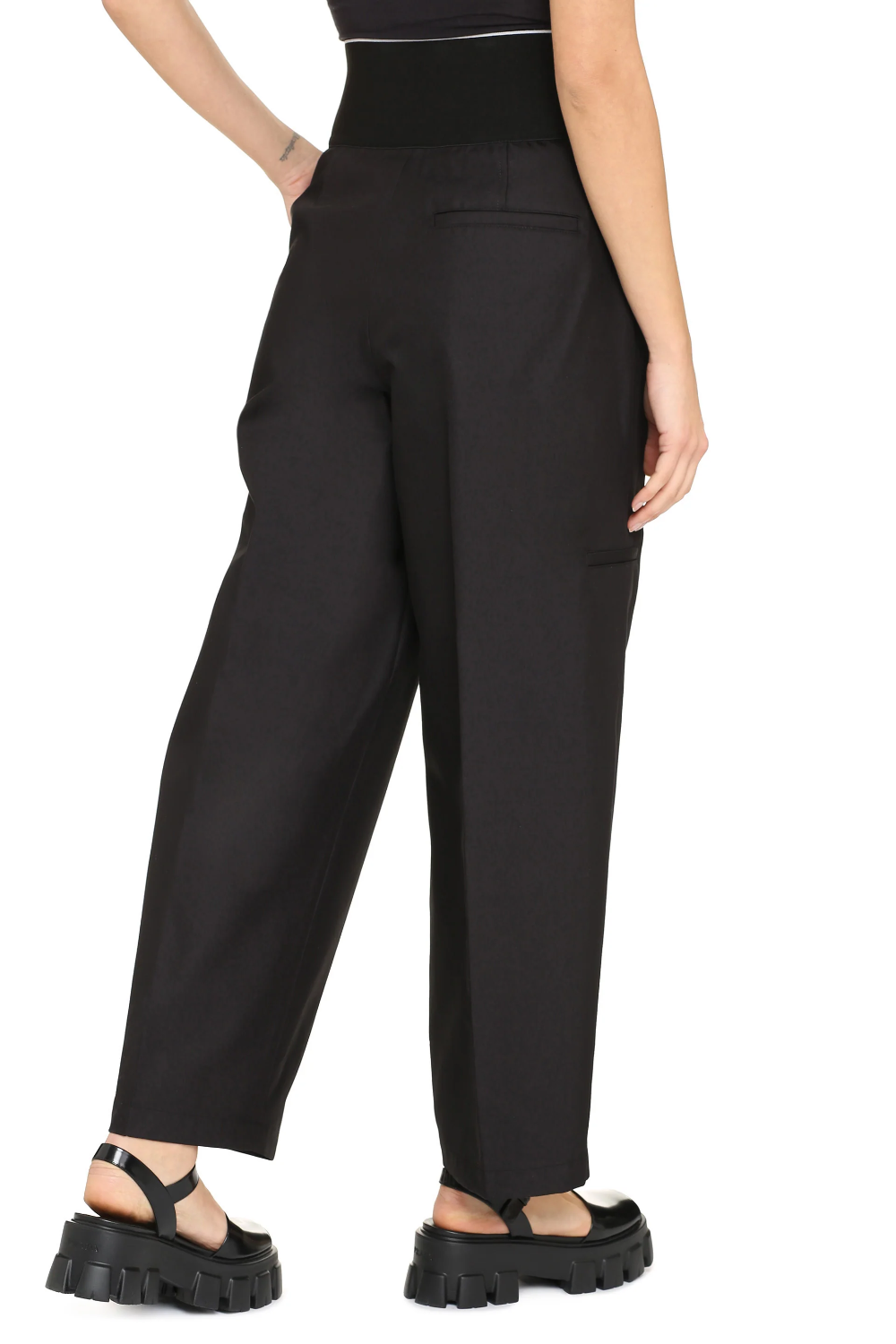 Alexander Wang Women's Tailored Trousers in Black – Size 4