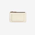 Marni Saffiano Leather Card Case - Talc Grey