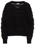 Brunello Cucinelli Women's Signature Monili-Detail Sweater in Black – Size S