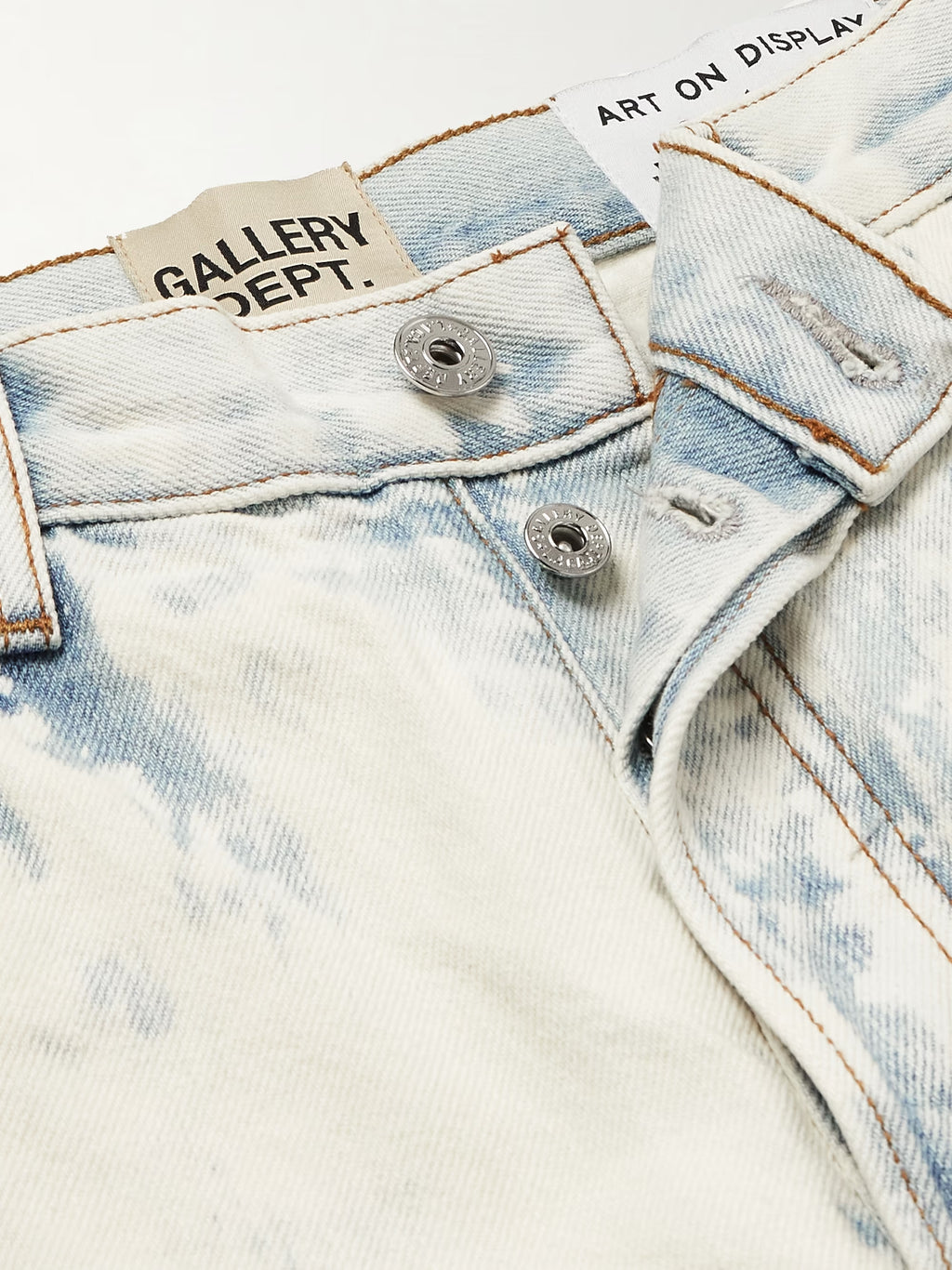 Gallery Dept Surf Side Wash 5001 Denim Jeans - Indigo/White